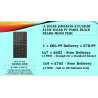 JA Solar JAM54S30-415/GR-BF 415W Solar PV Panel Black Frame Mono PERC